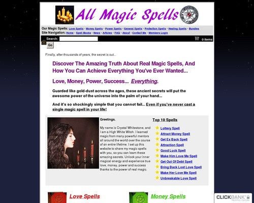 All-Magic-Spells-TM-Top-Converting-Magic-Spell-eCommerce All Magic Spells (TM) : Top Converting Magic Spell eCommerce Store