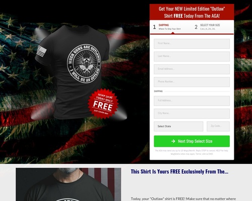 FREE-T-Shirt-For-2nd-Amendment-Supporters-34When-Guns-Are-Outlawed FREE T-Shirt For 2nd Amendment Supporters! "When Guns Are Outlawed, I'll Be An Outlaw"