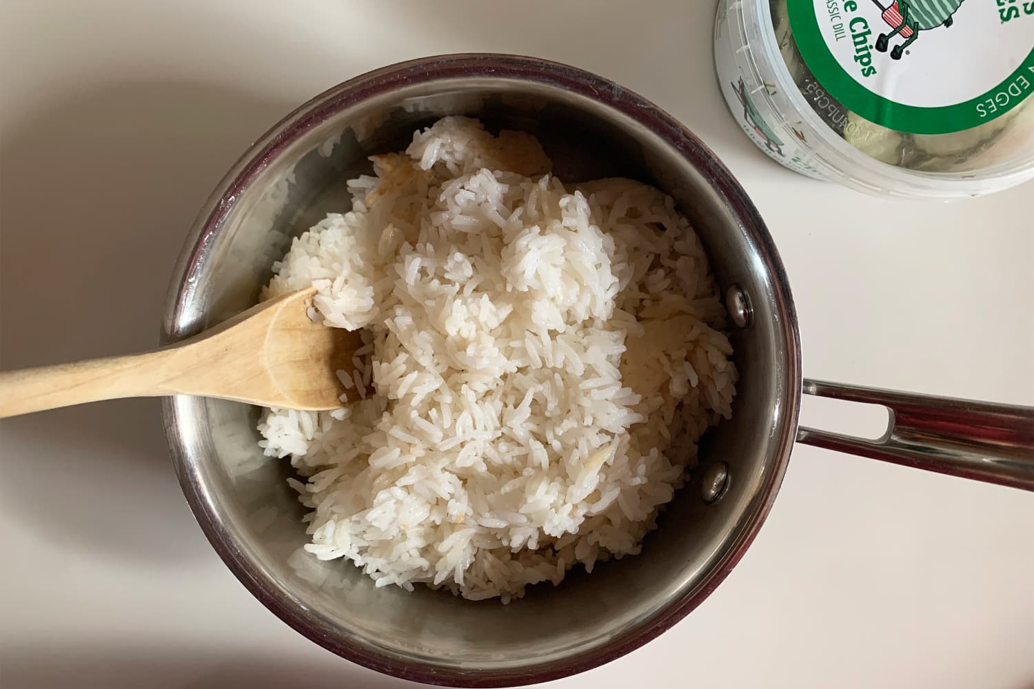 I Tried Cooking Rice in Pickle Juice and It's My New Go-To for Lunch