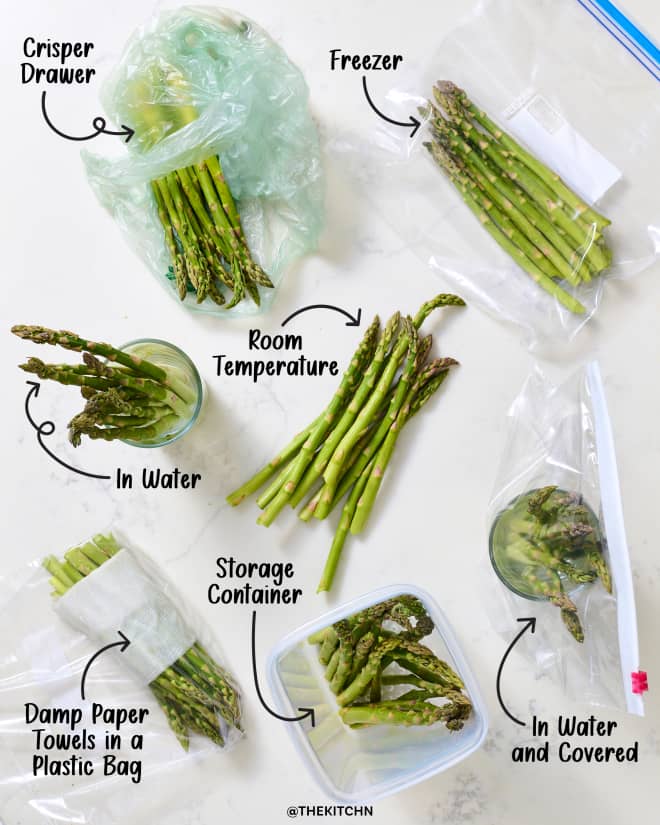 The Best Way to Store Asparagus (I Tested 7 Methods!)
