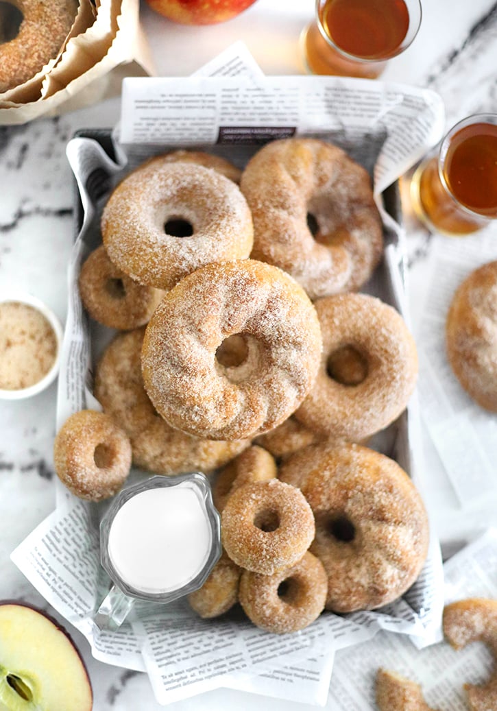 Baked Apple Cider Doughnuts