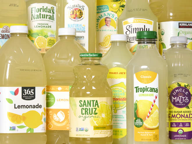 We Tried a Dozen Store-Bought Lemonades, and No One Saw the $4 Winner Coming (It Tastes Homemade!)