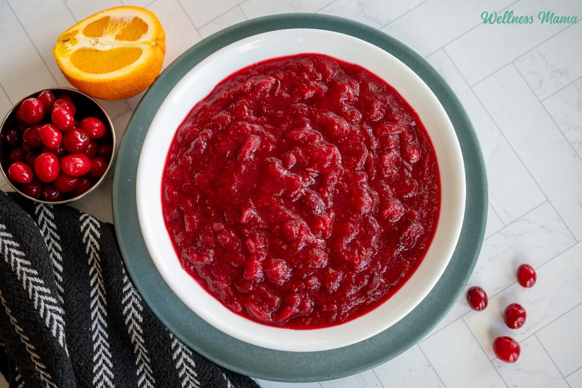 cranberry sauce recipe