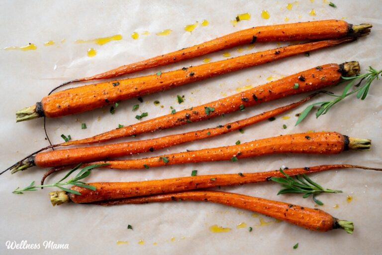 Maple Tarragon Roasted Carrots